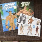 Lot/2 MAKO FINN 1 & 2 (2016) OOP CLASS COMICS Jacob Mott Patrick Fillion Gay Rare Male Nude Drawings