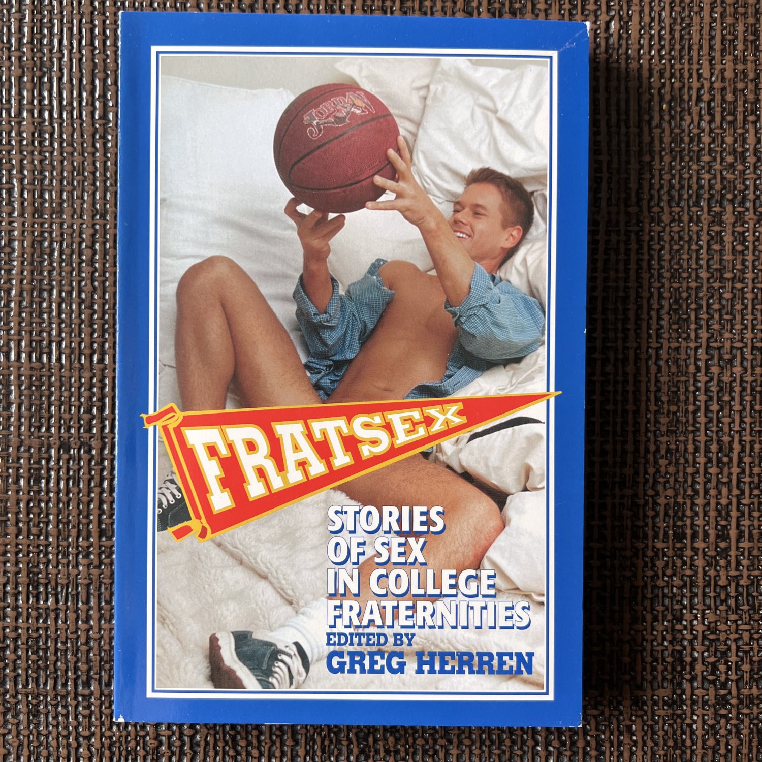 FRATSEX STORIES IN COLLEGE FRATERNITIES (2004) GREG HERREN Novel PB Queer Gay Pulp Erotica Sleaze