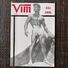 VIM Vol.4 No.1 (1957) Posing Strap Physique Art Photos Muscle Beefcake Male Figure Study SEMI-Nudes