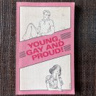 YOUNG, GAY AND PROUD PB (1985) SASHA ALYSON Gay LGBT Lesbian Studies History Art Drawings Queer Homo