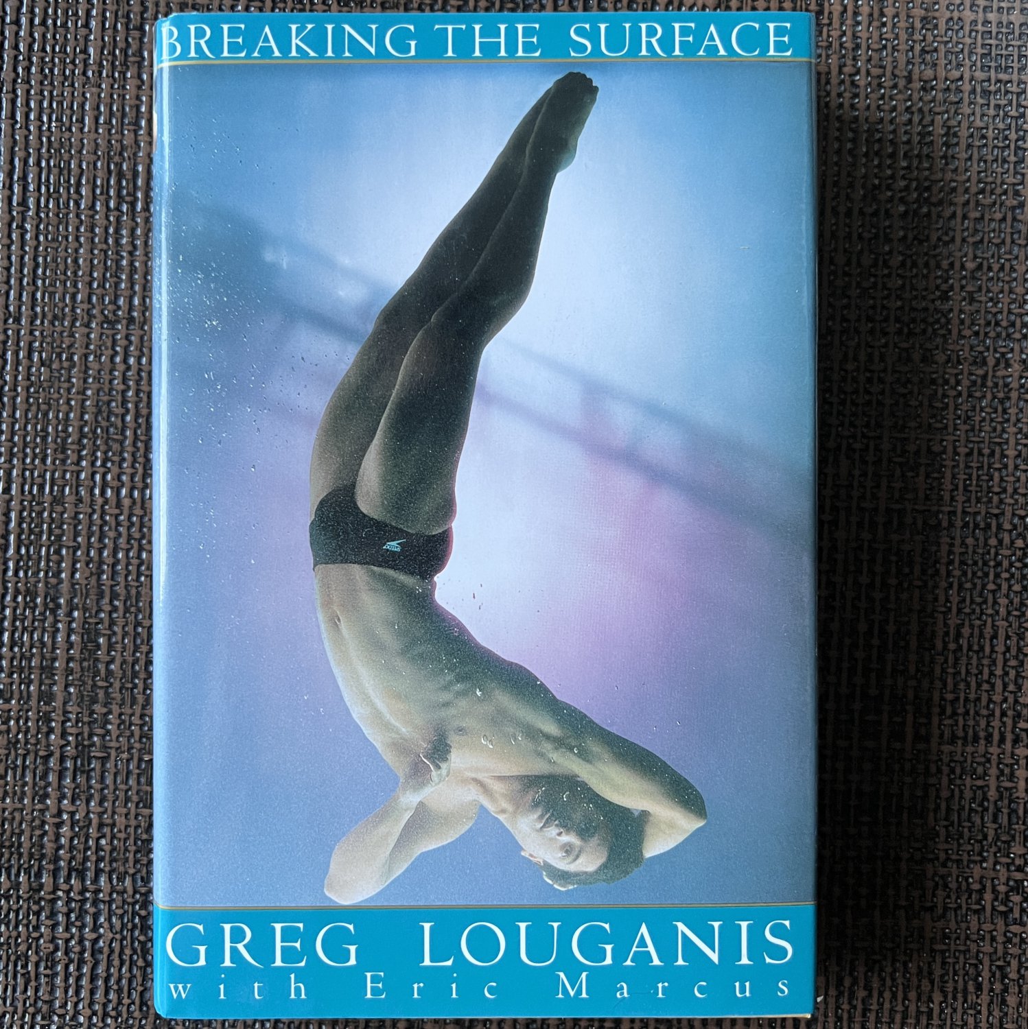 BREAKING THE SURFACE (1996) HC GREG LOUGANIS Autobiography Gay History Olympics AIDS Queer LGBT