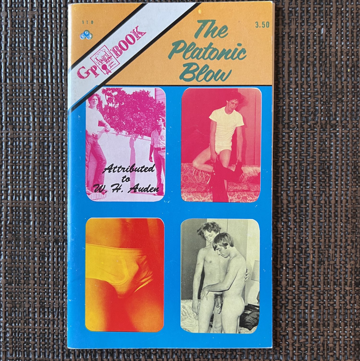 THE PLATONIC BLOW (1970) GUILD PRESS PNC Nudes Photos MALE Athletic Muscle Youth Vintage Uncut