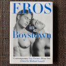 EROS IN BOYSTOWN (1996) Erotic POETRY HC Romance Queer Gay Marriage Gift LOVE MEN
