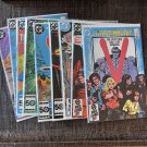 “V” Sci-Fi “Visitors” Full-18 issues DC COMICS TV Mini-Series (1985-1986) 1980s Space Aliens
