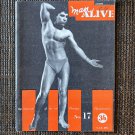 MAN ALIVE #17 (1961) SCAN British Art Physique Photos Posing Strap Beefcake Nudes