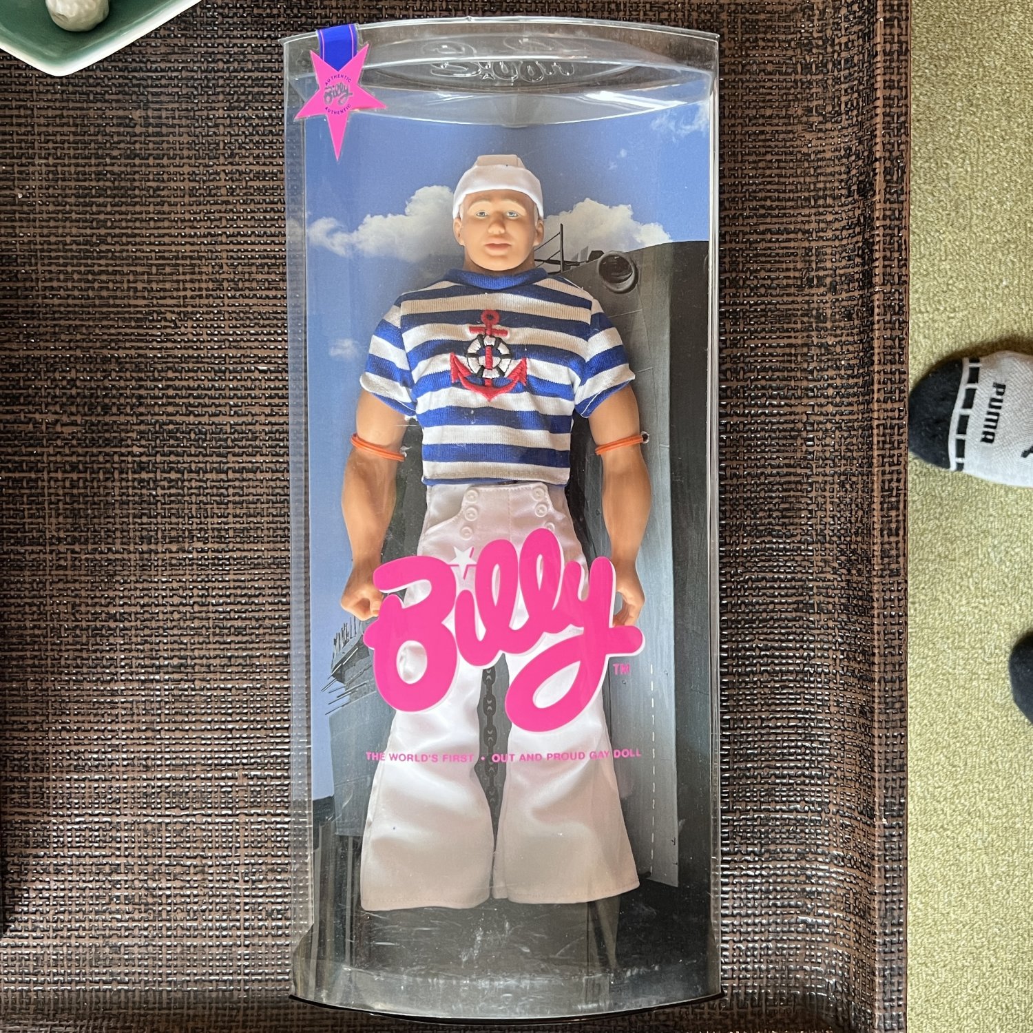 Poupée Culte BILLY De Totem International 1997 – Gay Doll, Taille 13 Pouces