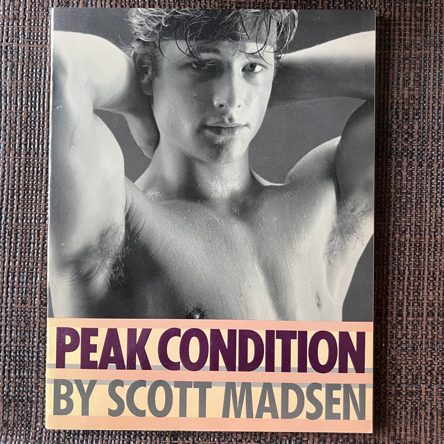 PEAK CONDITION (1985) SOLOFLEX / SCOTT MADSEN Gay Male Semi-Nudes Physique Beefcake Muscle Photos