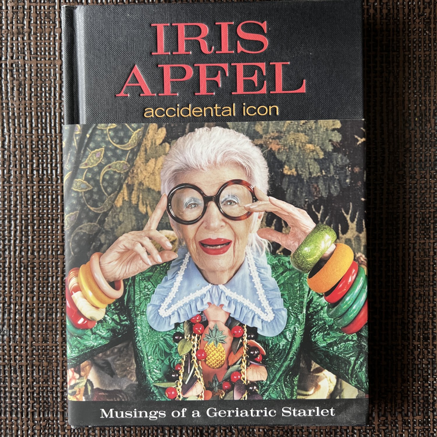 IRIS APFEL ACCIDENTAL ICON (2018) FASHION Signed AUTOGRAPHED Autobiography HC Gay Queer Homo