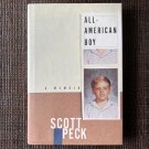 ALL-AMERICAN BOY MEMOIR (1995) SCOTT PECK Autobiography HC Gay LGBT Queer Homosexual