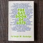 GAY BOOK OF LISTS (1987) LEIGH W. RUTLEDGE Satire Humor PB Queer LGBT History Homosexual Campy