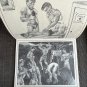 ART PORTFOLIO: ARTHUR LEWIS (1965) GUILD PRESS Male Art Athletic Muscle Drawing Nudes Vintage