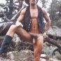 JOHN COLETTI - TRAYNOR (1977) FOX Studio FujiFilm Male Nude Polaroid Photo Muscle Daddy Mustache