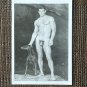 Rex COLT STUDIO (1971) Vintage Male Nude Original Photo Uncut Athletic Dog B/W Art Photography