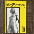 [dead stock] THE S-D PREVIEW (1981) SIERRA DOMINO Vintage Young Black Male Photos Uncut Nudes