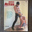 [dead stock] LYNDON's MEN of ACTION #1 (1982) London Enterprises Bondage Gay Male Nude Photos