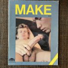 MAKE #1 (1980) PANTHEON Gay ADAM CADMAN Vintage Magazine Muscle Male Nudes Smooth Jocks Chicken