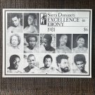 [dead stock] SIERRA DOMINO'S EXCELLENCE EBONY (1981) Vintage Black Male Photos Young Uncut Nudes