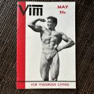 VIM Vol.3 No.5 (1956) Posing Strap Physique Art Photos Muscle Beefcake Male Figure Study SEMI-Nudes