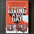 [unread] LIVING GAY (1986) ARTEMIS Rare Photos Illustrated Male Nudes History Sex Men Art