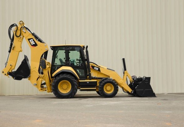 OPERATION & MAINTENANCE MANUAL - CATERPILLAR 450 BACKHOE LOADER SN KJH PDF DOWNLOAD