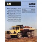 CATERPILLAR D300D ARTICULATED TRUCK SERVICE REPAIR MANUAL 5MG