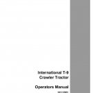 Case IH International T-9 Crawler Tractor Operator`s Manual 1011170R1