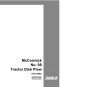 Case IH 98 Tractor Disk - McCormick Operator`s Manual 1010130R2