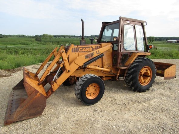 Case 480F, 480F LL Construction King Tractor Backhoe Loader Part Catalog Manual