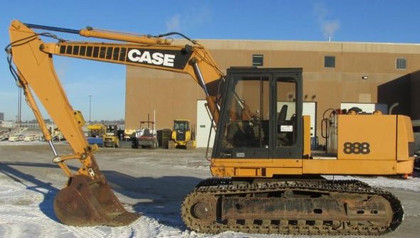 Case 888 Turntable Leveler Crawler Excavator Service Repair Manual Don 8-88642