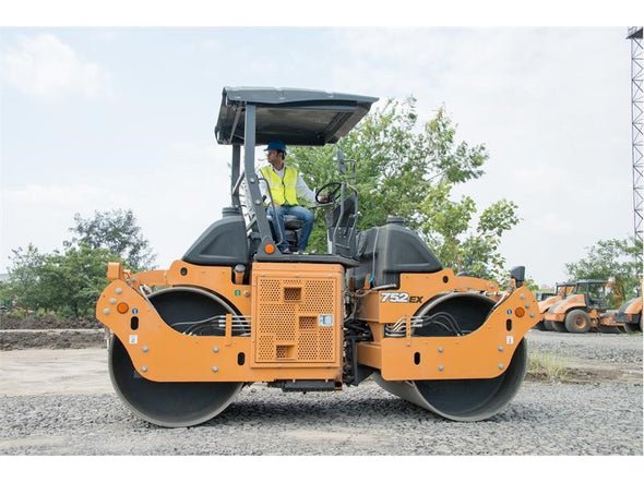 Case 752EX Vibratory Compactor Service Repair Manual 48174560
