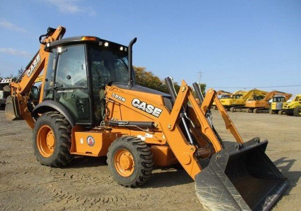 Case 580N Loader Backhoe Service Repair Manual 71114480