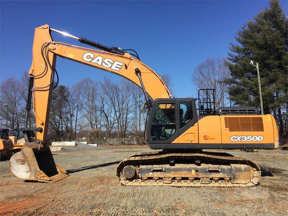 Case CX350D LC Version Tier 4B (final) Crawler Excavator Service Repair Manual NA 47843026