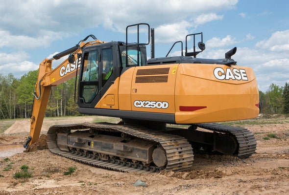 Case CX250D, CX250D Long Reach Crawler Excavator Service Repair Manual MEA 47899898