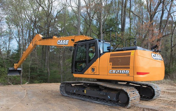 Case CX210D LC Version (TIER 4 FINAL) Crawler Excavator Manual EU 47996199