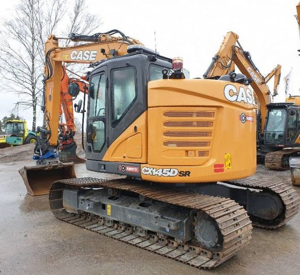 Case CX145D SR (TIER4 FINAL) Crawler Excavator Service Repair Manual NA 51458821