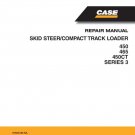 Case 450, 465, 450CT Series 3 Skid Steer / Compact Track Loader Service Repair Manual 87634780 NA