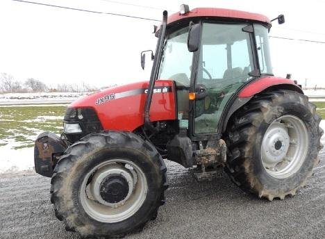 Case JX95 Straddle Mount Tractor Service Repair Manual