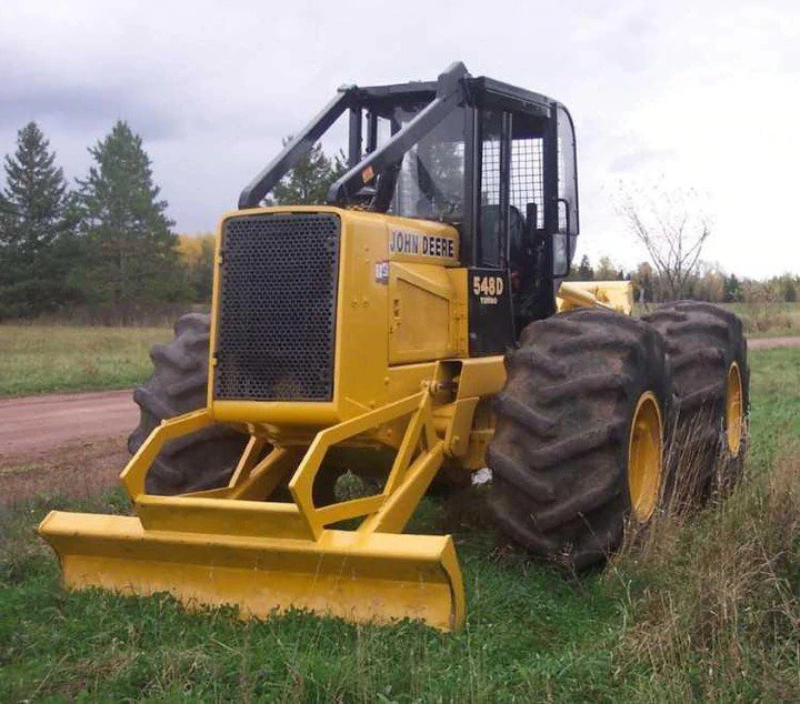 John Deere 540D Skidder, 548D Grapple Skidder Technical Service Repair ...