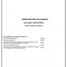 John Deere 2954D Log Loader Operation, Maintenance & Diagnostic Test Service Manual TM10331