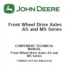 John Deere Front Wheel Drive Axles AS & MS Component Technical Service Repair Manual