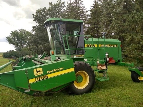 John Deere 4890 Hay and Forage Wind rower Operation, Maintenance Manual TM1781