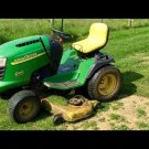John Deere G100, G110 Lawn and Garden Tractor North America Operation, Maintenance Manual Tm2020