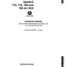 John Deere 655, 665 Central Metering Seeder 770, 775, 780, 785 Air Drill Manual TM1306