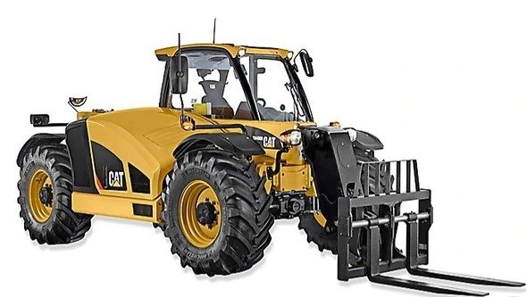 Caterpillar Cat TH580B Telehandler Parts Catalog Manual TBJ00100 Thru ...