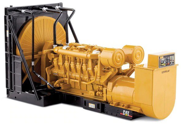 Caterpillar Cat 3516B Generator Set Parts Catalog Manual ZAP1-UP