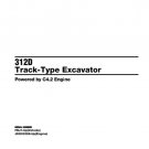 Caterpillar Cat 312D Track Type Excavator Parts Catalog Manual FBJ1-UP