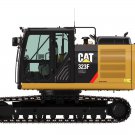 ELECTRICAL & HYDRAULIC SCHEMATIC MANUAL - (CAT) CATERPILLAR 323F OEM EXCAVATOR - S/N RGP - PDF File