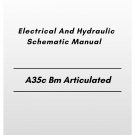 Volvo A35c Bm Articulated Hauler Electrical And Hydraulic Schematic Manual