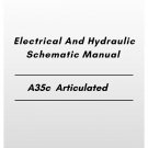 Volvo A35c Articulated Hauler Electrical And Hydraulic Schematic Manual