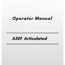 Volvo A30f Articulated Hauler Operator Manual